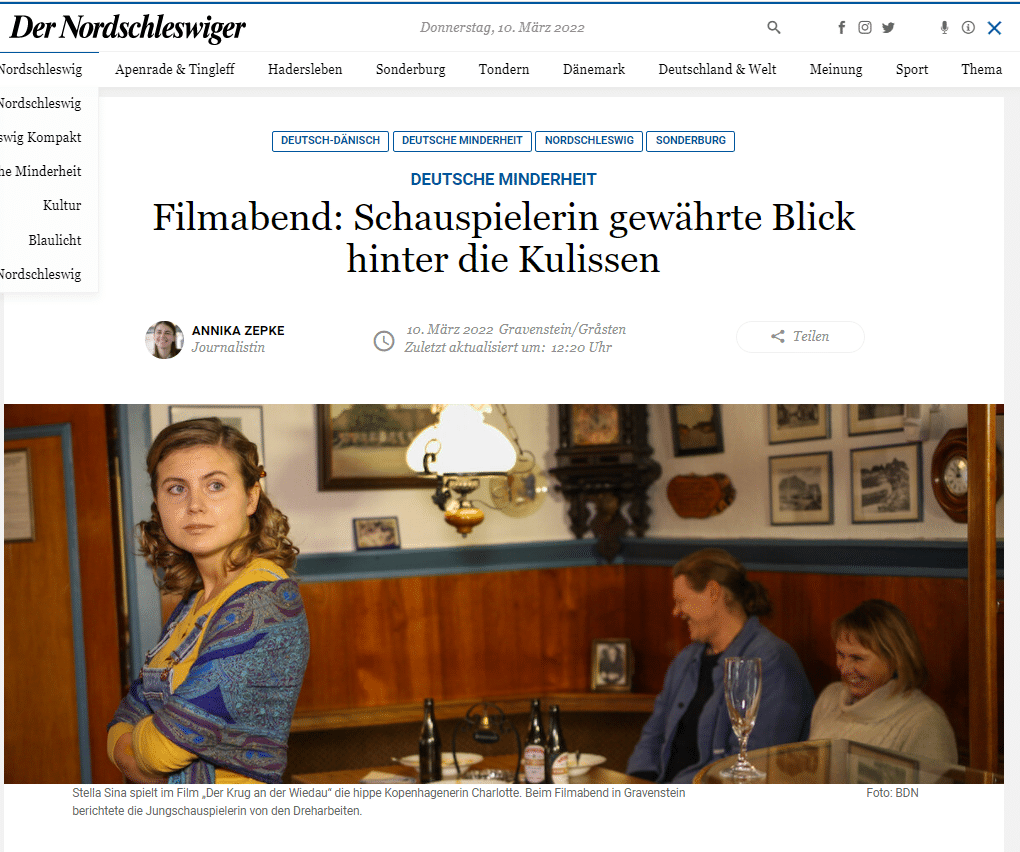 Der Krug an der Wiedau | Kroen ved Vidåen